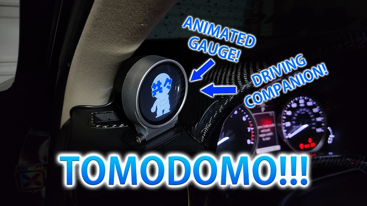 DASAI TOMODOMO Gauge: Animated Driving Companion | Quick Review