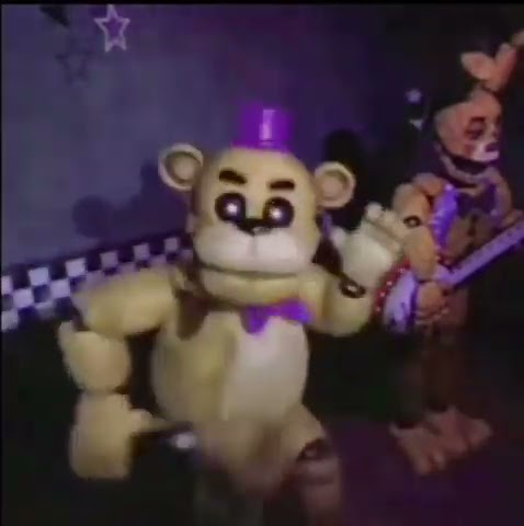 Fredbear dances to