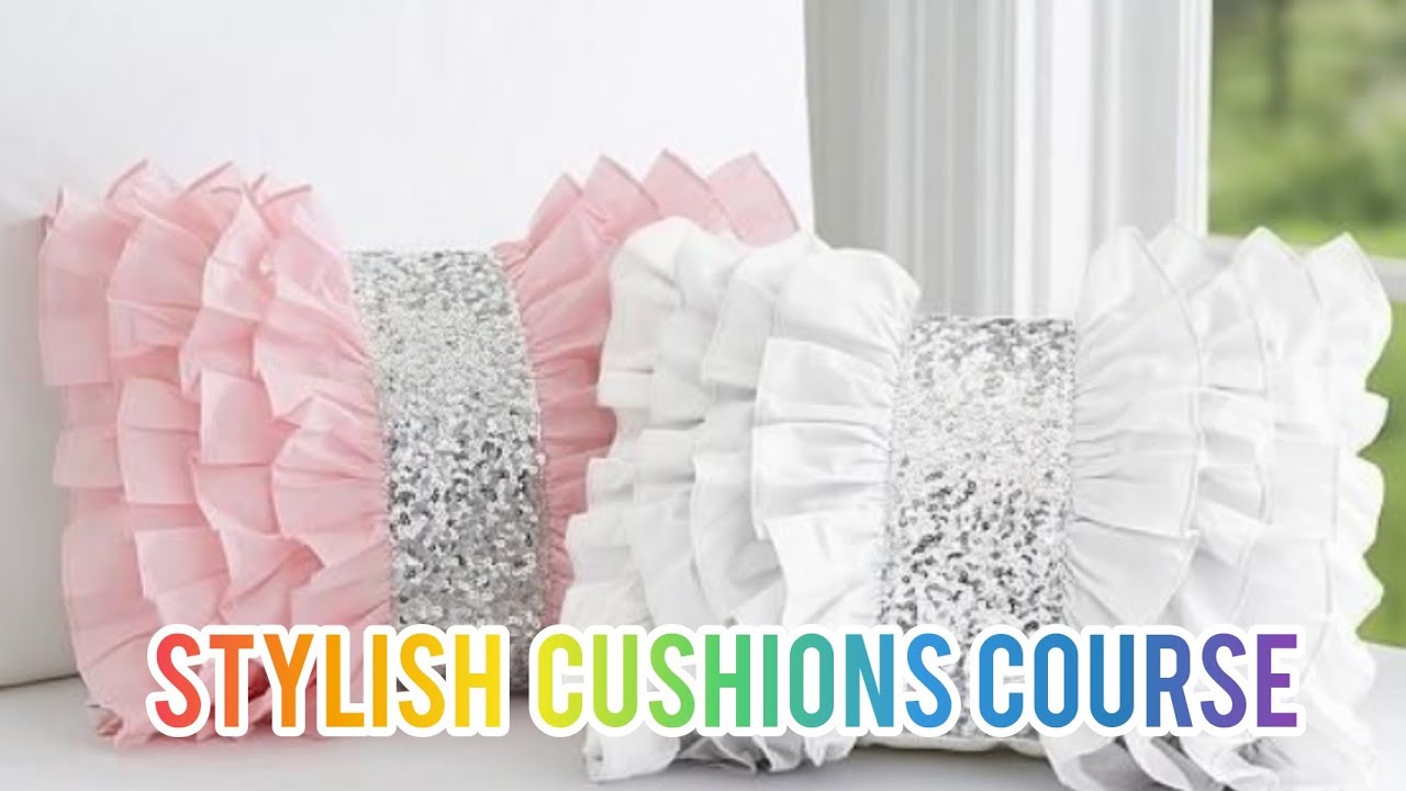 Trendy ribbon and fancy cushions design and ideas for home decor 2022.