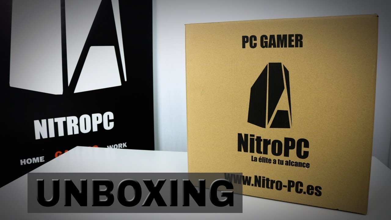 Unboxing de PC GAMER SERIE NITRO - NitroPC