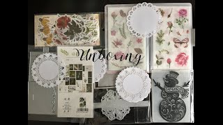 Unboxing - Inloveart collaboration