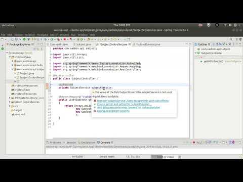 Spring Boot Tutorial | How to Add Business Layer | Service class to the Rest API #9