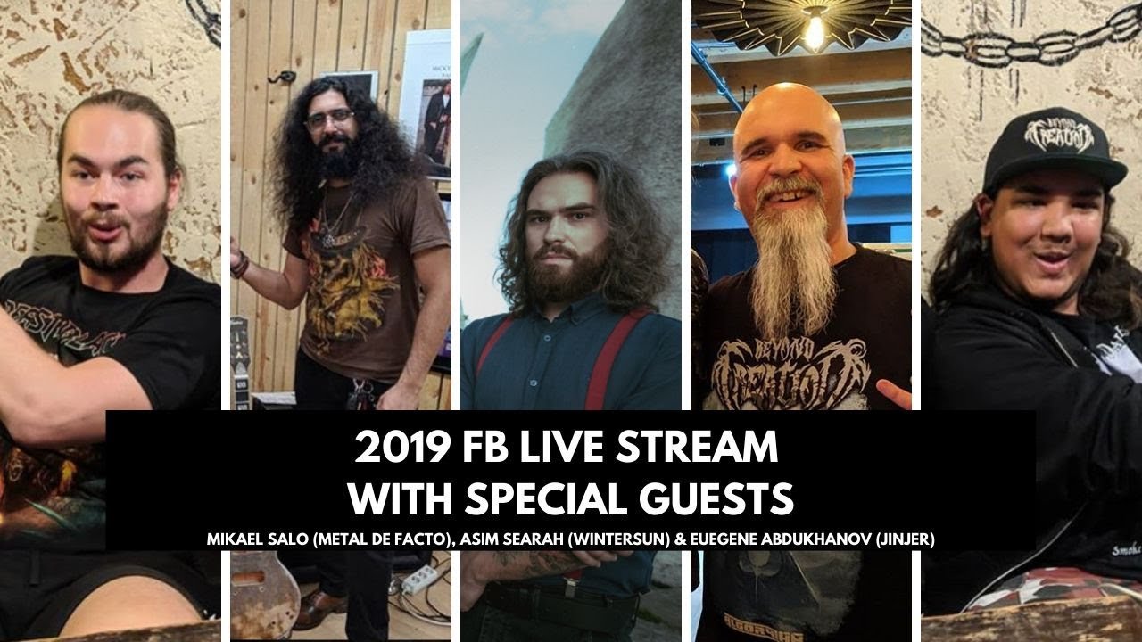 2019 FB Live Stream with Special Guests: Mikael Salo, Asim Searah & Eugene Abdukhanov