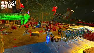 Lava Cave Base Tour | MESA Duos Crystal Isles | Mc Duos