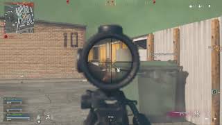 warzone quickscope + throwing knife