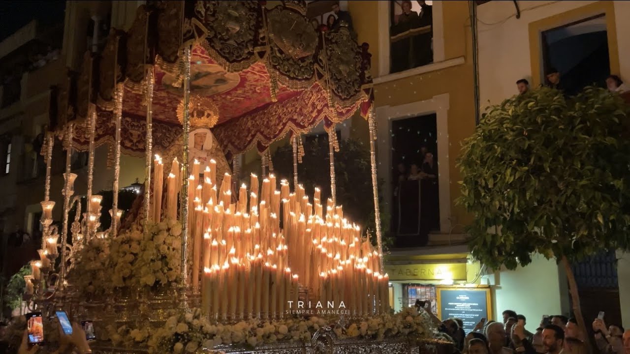 [4K] Virgen de Regla de los Panaderos por la Cuesta del Bacalao 2023 - BM. Santa Ana DH - Sevilla