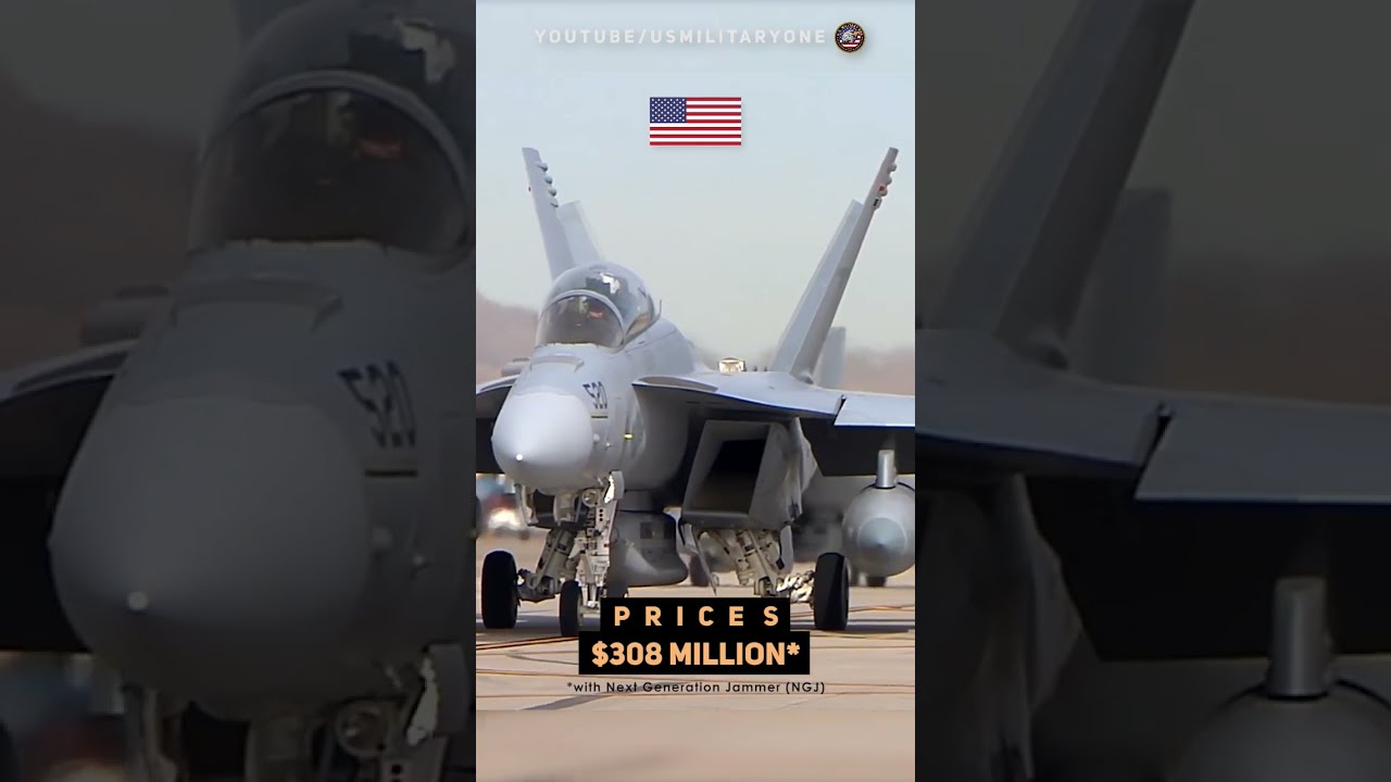 The EA-18G Growler: 'The Radar-Jamming' (Make Enemy Confused and Blind) 