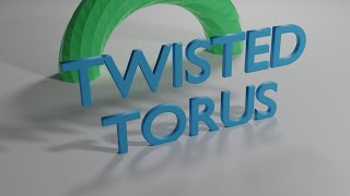 Blender Beginner Tutorial Twisted Torus