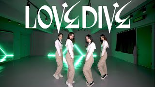 Ive 아이브 - Love Dive 러브다이브 를 유연하게 춰보자 Dance Cover 커버댄스4K 4인안무 Youyeon