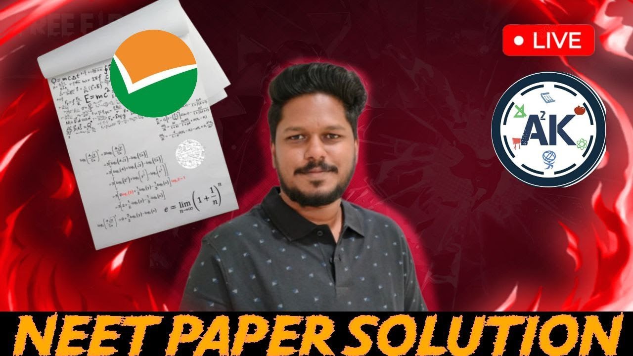 NEET Answer Key | NEET video solution live | NEET 2025 | NEET Tamil | NEET 2025 | Physics Tamil