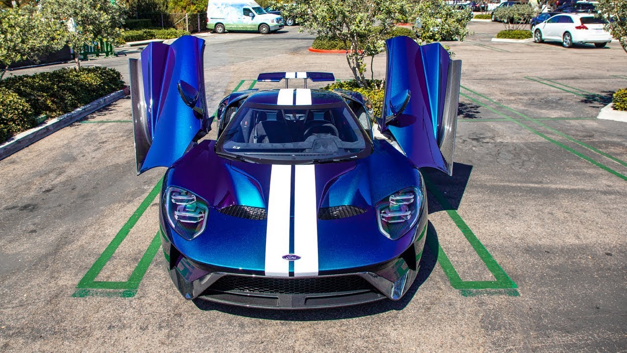 19 Mystichrome Ford Gt With Heffner Exhaust 100 000 Paint Job Youtube