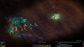Pillars of Eternity Solo Chanter vs Adra Dragon PoTD