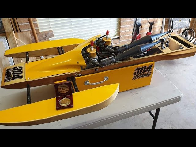 CMDI Eagle SGX Twin Gas Hydro RC boat 