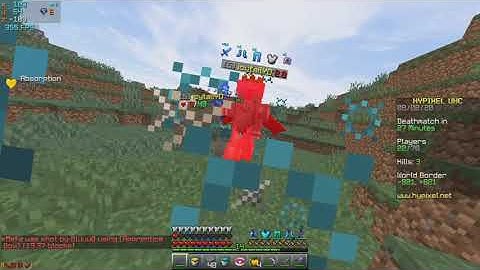 Cheating in Hypixel UHC Solo Xray Bypass 17 Kills!