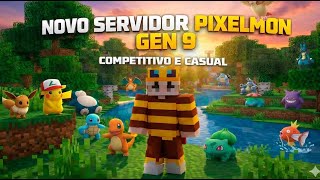 PXBL - vem jogar comigo! JOGANDO NO NOVO SERVIDOR DE PIXELMON COM 9 GERAÇÃO MOBILE E PC ! AO VIVO