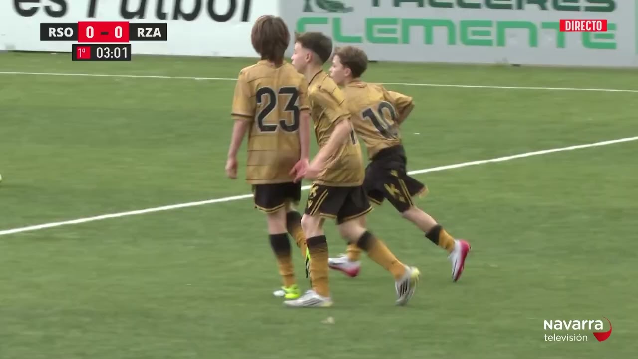 XII Torneo solidario Aspace, Memorial Manuel Torres: Real Sociedad- Real Zaragoza 02/04/2026 Parte 1