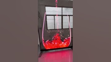 JR VISUAL StarLink P6.25mm 2x2 4m LED Poster #transparent #led #holographic #invisible #ledfilm