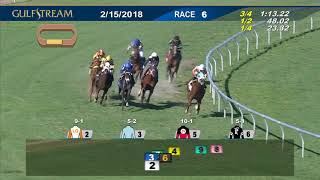 Gulfstream Park Race 6 | February 15, 2018