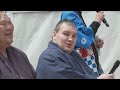 安青錦ら力士 現地のファンと交流「1日8000キロカロリー」に驚き 大相撲パリ公演前に(2026年6月12日)