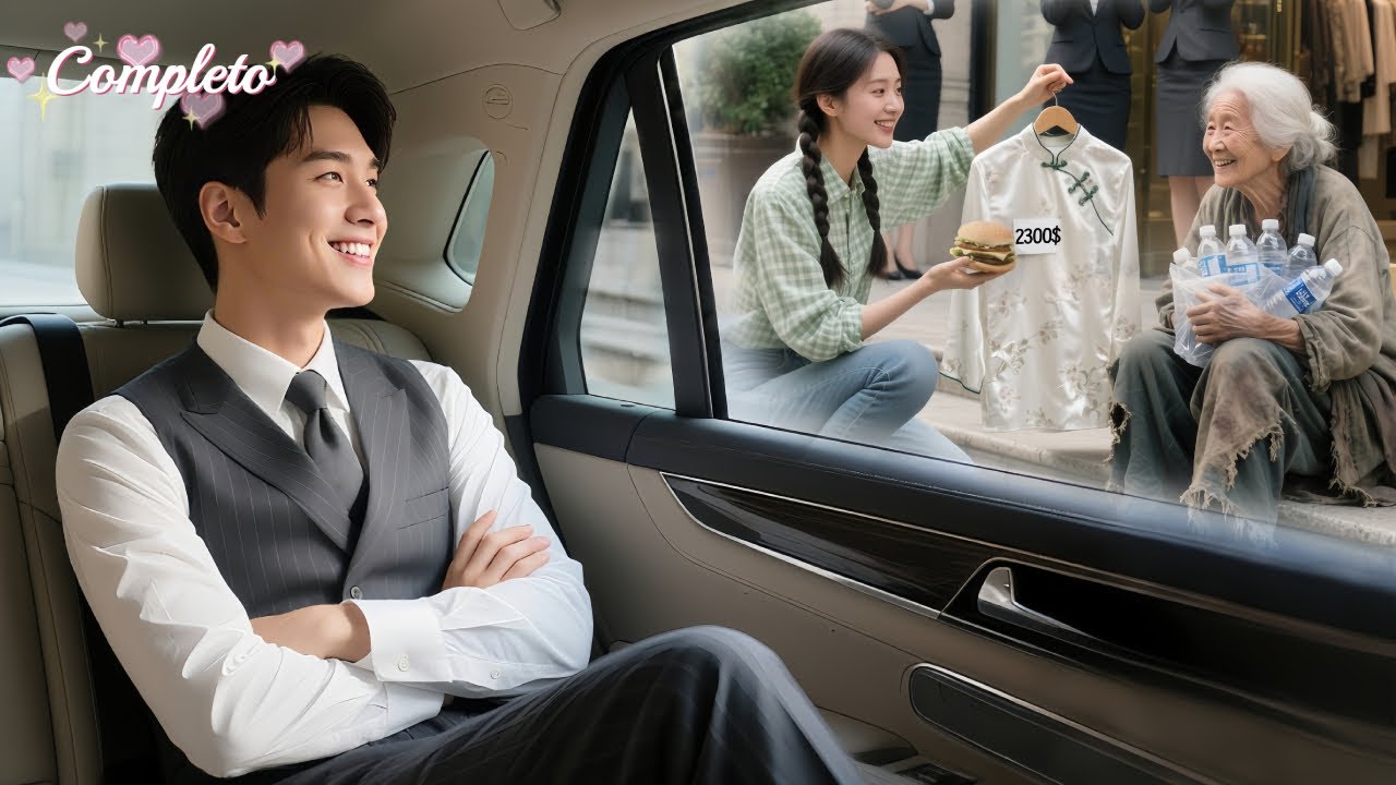 Garota ajudou uma mendiga com sua última moeda — era mãe do CEO! Agora ele a protege como princesa!