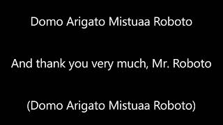 Mr. Roboto Lyrics Song by Styx