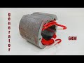 How to make powerful Direct current 240V free electricity with PVC copper wire