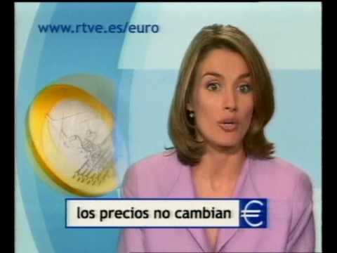 Letizia Ortiz explica el Euro