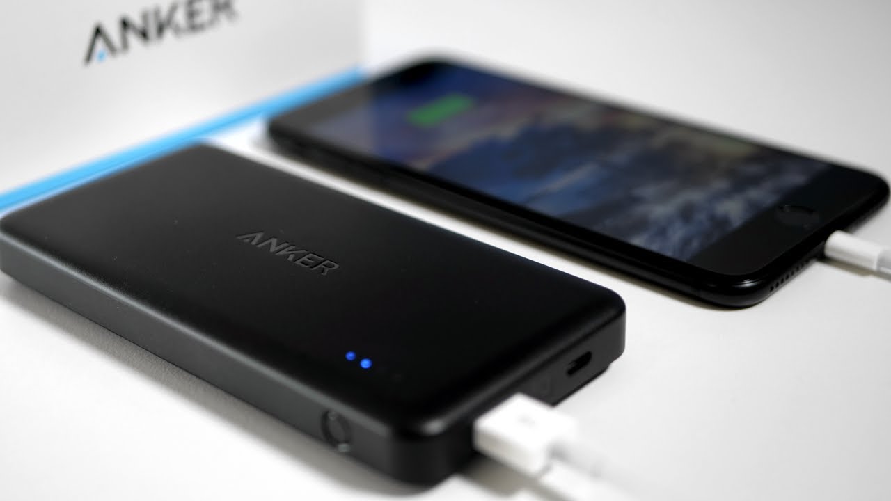 Igangværende Stien At deaktivere Anker PowerCore II Slim 10000 for iPhone, Samsung Galaxy and More - YouTube