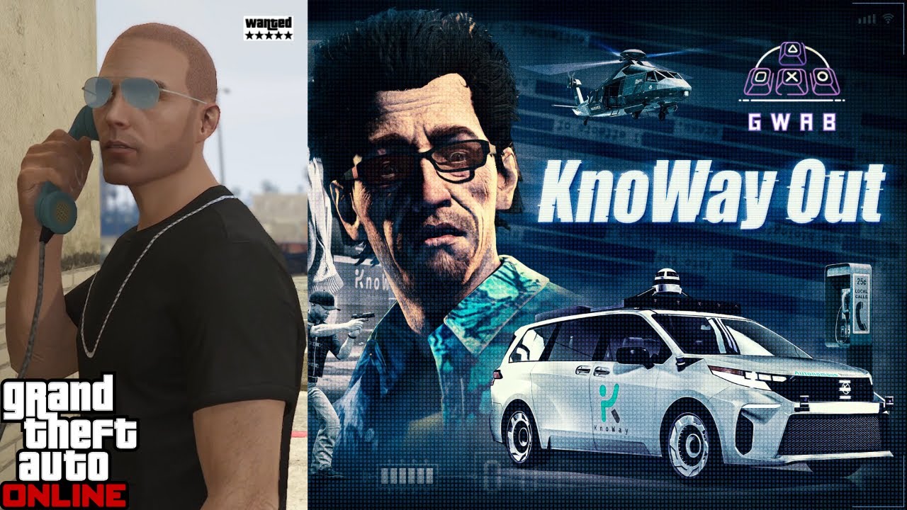 من الصفر إلى الاحتراف KnoWay Out (أفضل طريقة) GTA ONLINE قراند اونلاين 