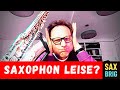 Super einfacher Trick, um das Saxophon viel leiser zu machen - Saxophon lernen online - 242