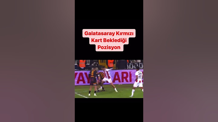Galatasaray Kırmızı Kart Beklediği Pozisyon #galatasaray #sivasspor #futbol #süperlig #spor #haber