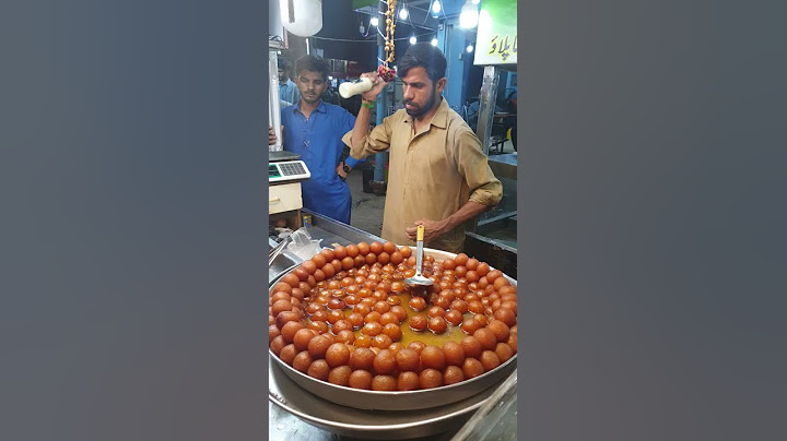 Famous Gulab Jamun And Doodh Ki Bottle at Hussainabad Karachi