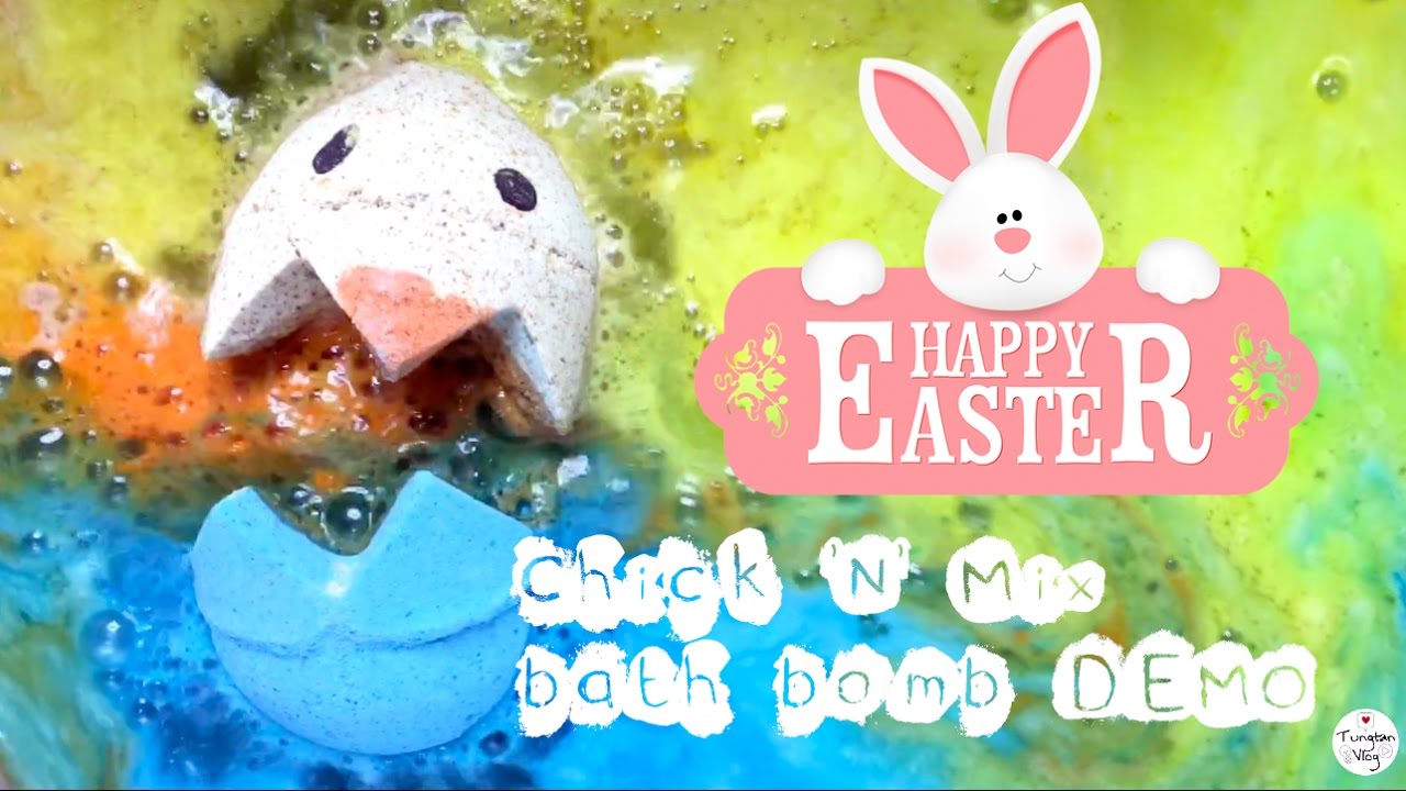 lush clothing Lush Demo Bath bomb !!! Chick 'n' Mix | 小胖蛋汽泡彈 (2017 Easter)