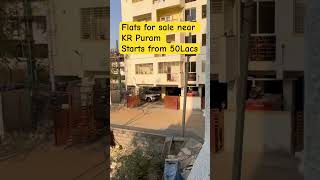 2BHK 3BHK flats for sale near KR Puram realestate bangalorevlogs trending viral interiordesign