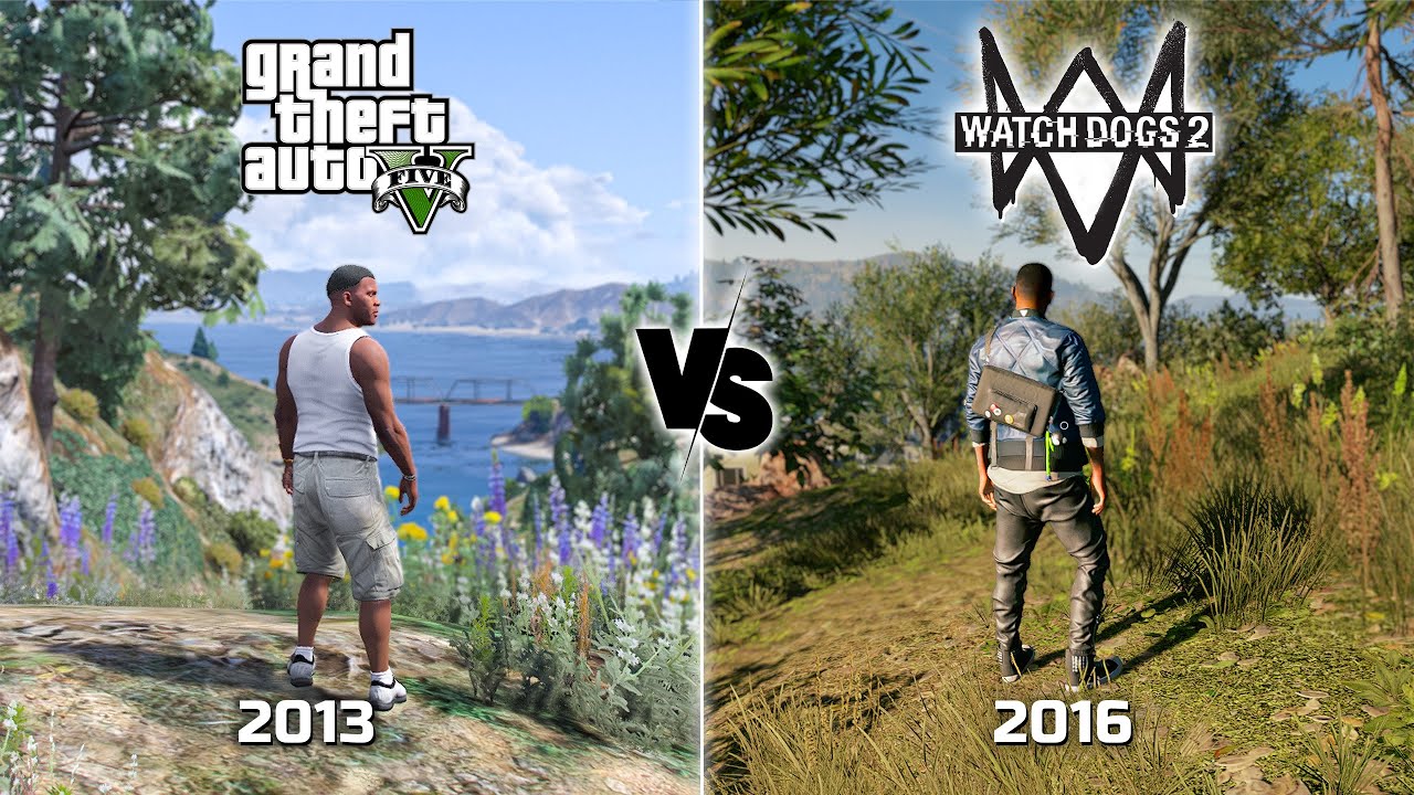 GTA 5 VS Watch Dog 2 Comparison Which Is Best YouTube 