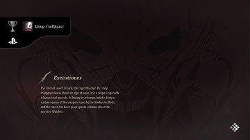 CODE VEIN - Trophy: Deep Trailblazer