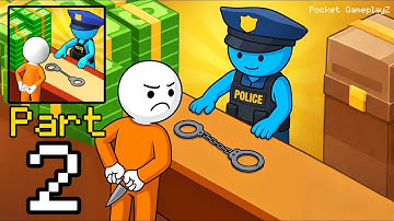 Police Department: Prison Game - Gameplay Walkthrough Part 2 - First Day on Duty (iOS, Android)