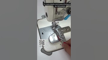 How to Use F113 Folder on Industrial Sewing Machine #sewingtutorial #viralvideo #viral
