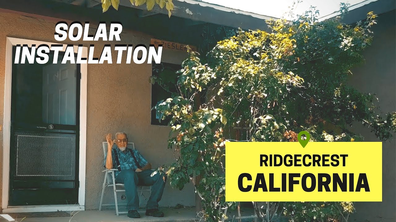 Solar Installation in Ridgecrest, California by Green Solar