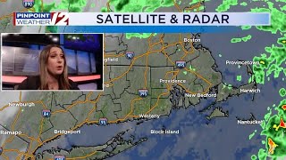 WPRI 12 Weather Now 11/9/25: Steady Rain Monday Morning; Drier Late Day