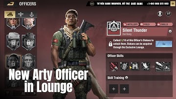 Sĩ quan pháo binh thế hệ 5 mới: Sấm Thần Im Lặng | Warpath v13.1