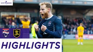 Ross County 3-2 Livingston | Sims Late Winner Gives Staggies Thrilling Victory | cinch Premiership