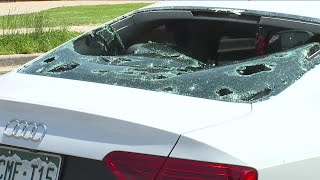 Neighbors in Green Valley Ranch dealing with hailstorm aftermath