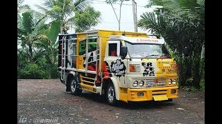  Modifikasi Truk Mitsubishi umplung Euro Truck 