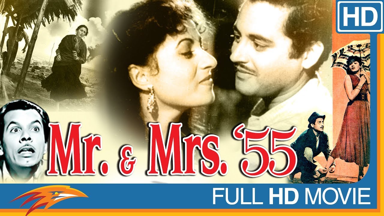Mr And Mrs 55 Hindi Classical Full Movie Guru Dutt Madhubala Hindi Old Full Lenght
