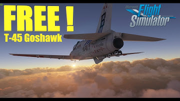 Flight Simulator T-45 Goshawk Mod addon Showcase (Free Mod)