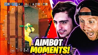 TIM REACTS TO SHROUD AIMBOT MOMENTS