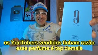 Perfume Árabe 9 AM DiVE unbox e primeiras impressões, to apaixonado 😍