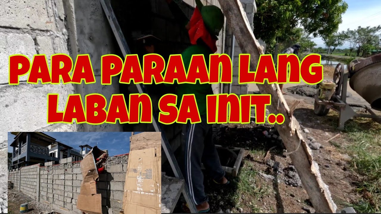 Palitada na sa labas ng bakod, Paano lalabanan ang init? | start na rin ...