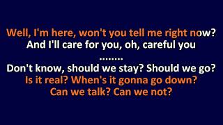 TV On The Radio - Careful You - Karaoke Instrumental Lyrics - ObsKure